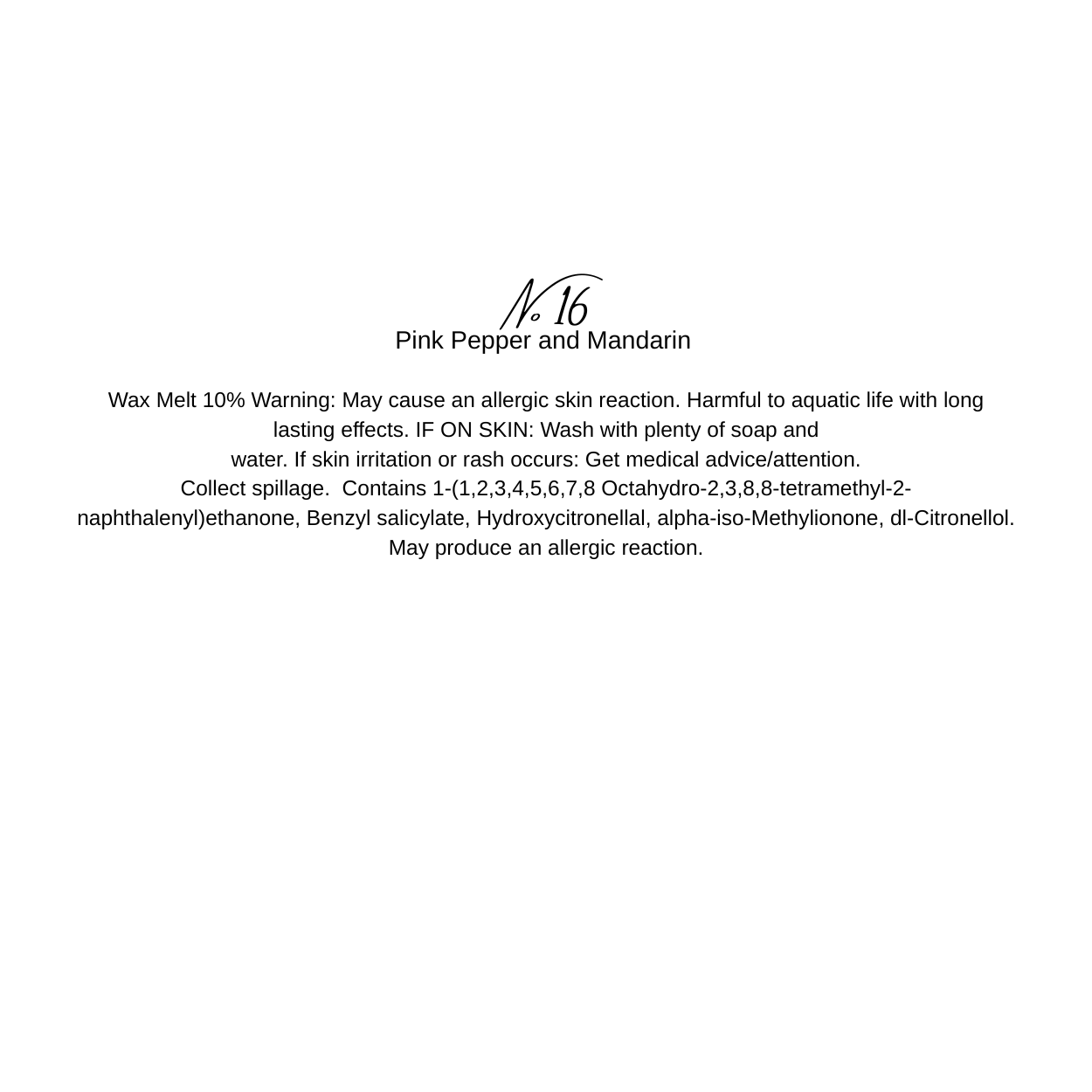 No 16 Pink Pepper and Mandarin - View 4